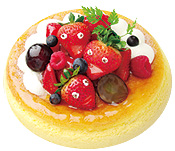 スフレチーズケーキ